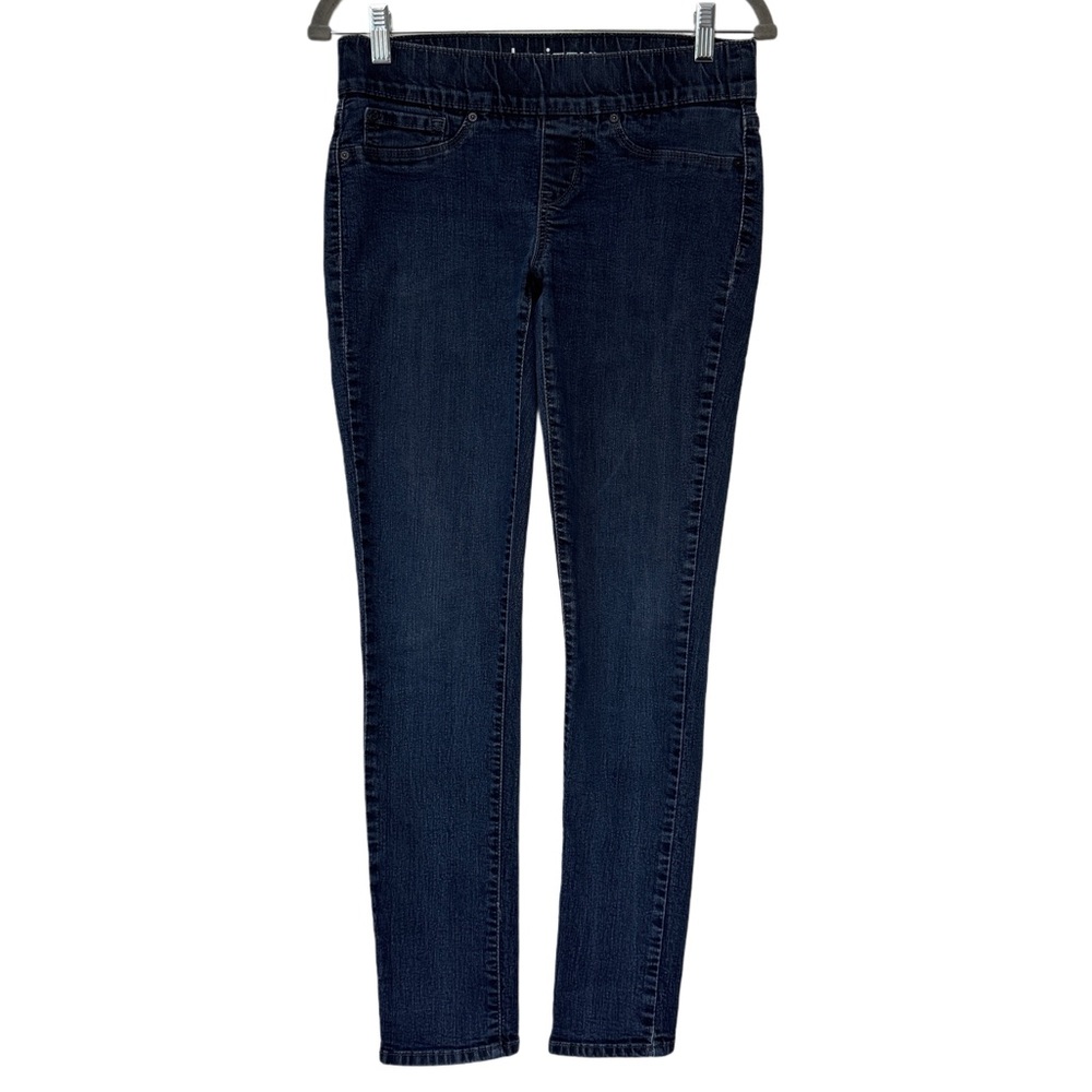 {Denizen from Levi's} "Skinny" Pull On Elastic Waist Stretch Denim Jeans